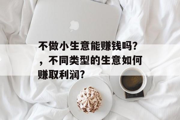 不做小生意能赚钱吗?,不同类型的生意如何赚取利润? 不做小生意能赚钱吗?,不同类型的生意如何赚取利润?