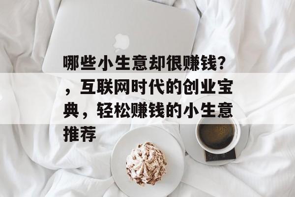 哪些小生意却很赚钱？，互联网时代的创业宝典，轻松赚钱的小生意推荐