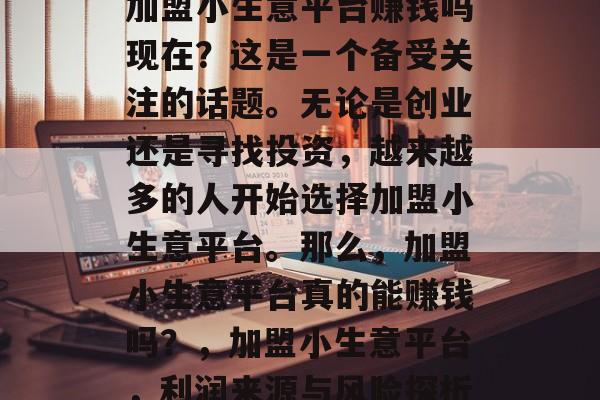 加盟小生意平台赚钱吗现在?这是一个备受关注的话题。无论是创业还是寻找投资,越来越多的人开始选择加盟小生意平台。那么,加盟小生意平台真的能赚钱吗?,加盟小生意平台,利润来源与风险探析 加盟小生意平台赚钱吗现在?这是一个备受关注的话题。无论是创业还是寻找投资,越来越多的人开始选择加盟小生意平台。那么,加盟小生意平台真的能赚钱吗?,加盟小生意平台,利润来源与风险探析