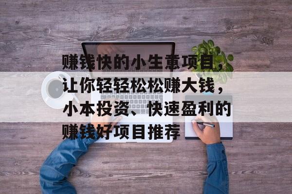 赚钱快的小生意项目,让你轻轻松松赚大钱,小本投资、快速盈利的赚钱好项目推荐 赚钱快的小生意项目,让你轻轻松松赚大钱,小本投资、快速盈利的赚钱好项目推荐