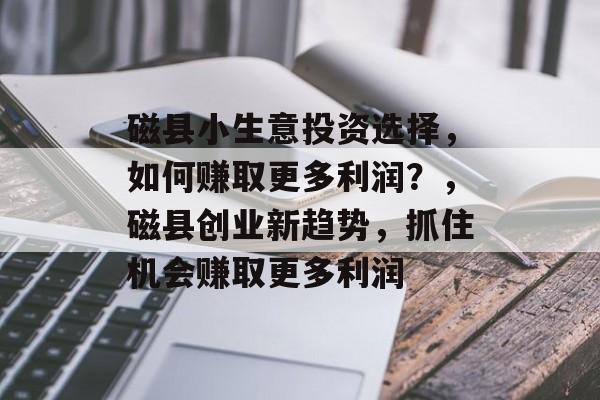 磁县小生意投资选择,如何赚取更多利润?,磁县创业新趋势,抓住机会赚取更多利润 磁县小生意投资选择,如何赚取更多利润?,磁县创业新趋势,抓住机会赚取更多利润