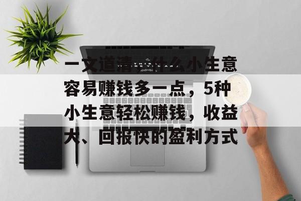 一文道清,什么小生意容易赚钱多一点,5种小生意轻松赚钱,收益大、回报快的盈利方式 一文道清,什么小生意容易赚钱多一点,5种小生意轻松赚钱,收益大、回报快的盈利方式