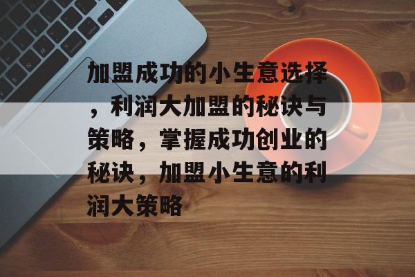 加盟成功的小生意选择,利润大加盟的秘诀与策略,掌握成功创业的秘诀,加盟小生意的利润大策略 加盟成功的小生意选择,利润大加盟的秘诀与策略,掌握成功创业的秘诀,加盟小生意的利润大策略
