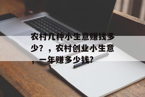 农村几种小生意赚钱多少?,农村创业小生意,一年赚多少钱? 农村几种小生意赚钱多少?,农村创业小生意,一年赚多少钱?