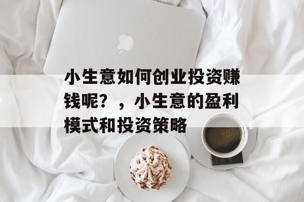 小生意如何创业投资赚钱呢?,小生意的盈利模式和投资策略 小生意如何创业投资赚钱呢?,小生意的盈利模式和投资策略