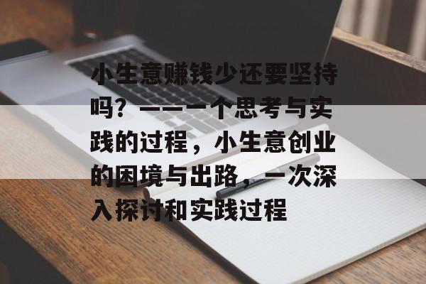 小生意赚钱少还要坚持吗？——一个思考与实践的过程，小生意创业的困境与出路，一次深入探讨和实践过程