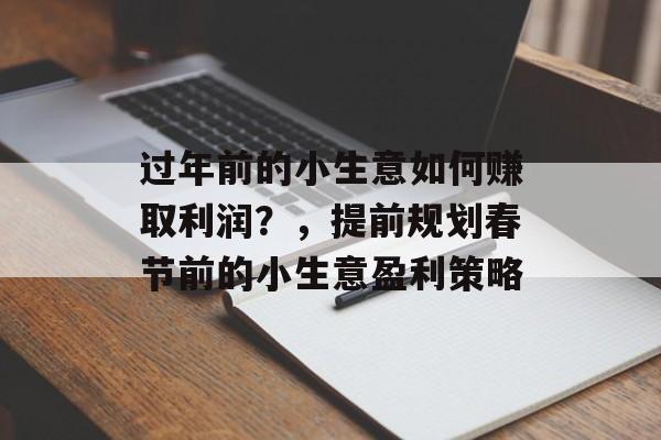 过年前的小生意如何赚取利润?,提前规划春节前的小生意盈利策略 过年前的小生意如何赚取利润?,提前规划春节前的小生意盈利策略