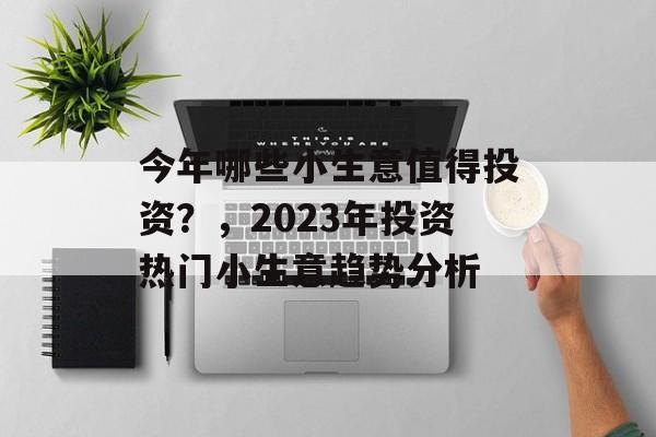 今年哪些小生意值得投资？，2023年投资热门小生意趋势分析