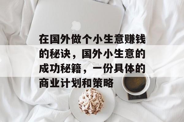 在国外做个小生意赚钱的秘诀,国外小生意的成功秘籍,一份具体的商业计划和策略 在国外做个小生意赚钱的秘诀,国外小生意的成功秘籍,一份具体的商业计划和策略