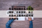 有水可以做什么小生意赚钱,小本创业,水上乐园水上服务的盈利模式与前景 有水可以做什么小生意赚钱,小本创业,水上乐园水上服务的盈利模式与前景