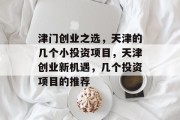 津门创业之选,天津的几个小投资项目,天津创业新机遇,几个投资项目的推荐 津门创业之选,天津的几个小投资项目,天津创业新机遇,几个投资项目的推荐
