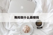 舞阳做什么最赚钱