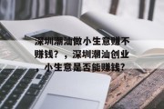 深圳潮汕做小生意赚不赚钱?,深圳潮汕创业,小生意是否能赚钱?