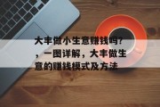 大丰做小生意赚钱吗?,一图详解,大丰做生意的赚钱模式及方法 大丰做小生意赚钱吗?,一图详解,大丰做生意的赚钱模式及方法