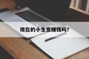 现在的小生意赚钱吗？