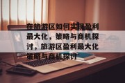 在旅游区如何实现盈利最大化,策略与商机探讨,旅游区盈利最大化策略与商机探讨