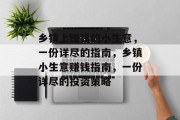 乡镇上赚钱的小生意,一份详尽的指南,乡镇小生意赚钱指南,一份详尽的投资策略 乡镇上赚钱的小生意,一份详尽的指南,乡镇小生意赚钱指南,一份详尽的投资策略