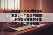 乡镇轻松又能赚钱的小生意，一个全面的指南，乡镇轻松赚钱的小生意全攻略，全面指南