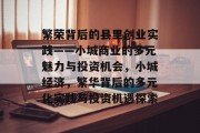 繁荣背后的县里创业实践——小城商业的多元魅力与投资机会,小城经济,繁华背后的多元化实践与投资机遇探索