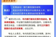 【盘前三分钟】5月14日ETF早知道