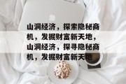 山洞经济,探索隐秘商机,发掘财富新天地,山洞经济,探寻隐秘商机,发掘财富新天地 山洞经济,探索隐秘商机,发掘财富新天地,山洞经济,探寻隐秘商机,发掘财富新天地