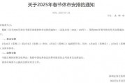 沪深交易所最新发布!1月28日至2月4日休市