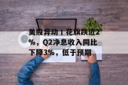 美股异动丨花旗跌近2%,Q2净息收入同比下降3%,低于预期 美股异动丨花旗跌近2%,Q2净息收入同比下降3%,低于预期
