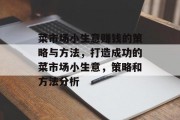菜市场小生意赚钱的策略与方法,打造成功的菜市场小生意,策略和方法分析 菜市场小生意赚钱的策略与方法,打造成功的菜市场小生意,策略和方法分析