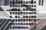 新西兰是一个美丽的小岛国,拥有丰富的自然资源和优美的自然风光。近年来,新西兰小生意也日益受到市场的欢迎。那么,新西兰哪些小生意赚钱最多呢?本文将为您揭示新西兰小生意的赚钱秘诀。,热门创业项目一览 新西兰是一个美丽的小岛国,拥有丰富的自然资源和优美的自然风光。近年来,新西兰小生意也日益受到市场的欢迎。那么,新西兰哪些小生意赚钱最多呢?本文将为您揭示新西兰小生意的赚钱秘诀。,热门创业项目一览