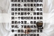 上海市，这个具有无限潜力的魔都，以其独特的历史文化和独特的经济形态，吸引着无数的投资者和创业者。而在这个大都市中，想要找到一个相对好并且有前景的小生意，也是一门学问。下面我将为你列举一些在上海的好生意，并介绍它们的前景。，上海小生意选择，寻找高质量的商业机会