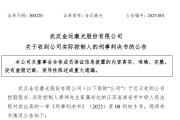 严惩!操纵证券市场,金运激光实控人获刑四年 严惩!操纵证券市场,金运激光实控人获刑四年