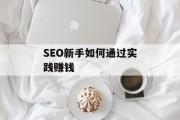 SEO新手如何通过实践赚钱