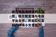 棉花糖直播赚钱的小生意,棉花糖直播与电商平台合作,开启轻松盈利的网络小生意模式