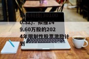 肇民科技(301000.SZ):拟推149.60万股的2024年限制性股票激励计划 肇民科技(301000.SZ):拟推149.60万股的2024年限制性股票激励计划
