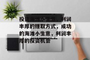 投资海滩小生意,利润丰厚的赚取方式,成功的海滩小生意,利润丰厚的投资机会 投资海滩小生意,利润丰厚的赚取方式,成功的海滩小生意,利润丰厚的投资机会