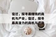 宿迁，探寻最赚钱的商机与产业，宿迁，探寻最具潜力的商机与产业