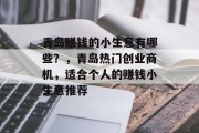 青岛赚钱的小生意有哪些?,青岛热门创业商机,适合个人的赚钱小生意推荐 青岛赚钱的小生意有哪些?,青岛热门创业商机,适合个人的赚钱小生意推荐