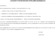 因基金托管业务存在问题,苏州银行被出具警示函 因基金托管业务存在问题,苏州银行被出具警示函
