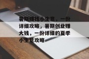 暑期赚钱小生意，一份详细攻略，暑期创业赚大钱，一份详细的夏季小生意攻略
