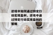 逆境中如何通过特定行动实现盈利,逆境中通过特定行动实现盈利的策略
