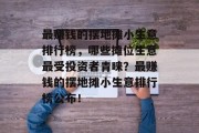 最赚钱的摆地摊小生意排行榜，哪些摊位生意最受投资者青睐？最赚钱的摆地摊小生意排行榜公布！