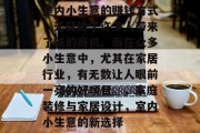 室内小生意的赚钱方式,无疑给了许多人带来了新的商机。而在众多小生意中,尤其在家居行业,有无数让人眼前一亮的好项目。,家庭装修与家居设计,室内小生意的新选择