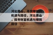 河北唐山，寻找赚钱的机遇与路径，河北唐山，探寻财富机遇与赚钱路径