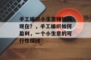 手工编织小生意赚钱吗现在?,手工编织如何盈利,一个小生意的可行性探讨