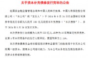 中国人寿:350亿元资本补充债券发行完毕 中国人寿:350亿元资本补充债券发行完毕