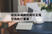 延长石油国际委任王海宁为执行董事
