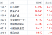 3000美元只是起点?多重利好提振金价 山东黄金涨超6%领跑黄金股 3000美元只是起点?多重利好提振金价 山东黄金涨超6%领跑黄金股