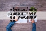 洪灾中的商机,如何抓住机遇赚钱,洪灾中的商机,抓住机遇赚钱的策略