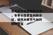 冬天的小生意赚钱之道，冬季小生意盈利新途径，避开大寒节气如何赚取财富