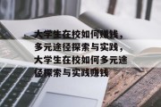 大学生在校如何赚钱,多元途径探索与实践,大学生在校如何多元途径探索与实践赚钱 大学生在校如何赚钱,多元途径探索与实践,大学生在校如何多元途径探索与实践赚钱